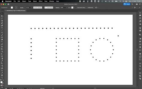 Dots in illustrator. .  ...
