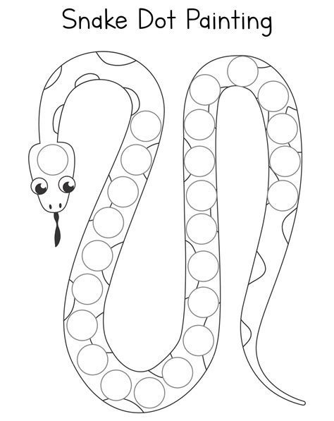Dotted Coloring Pages