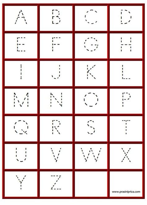 Dotted Worksheet For Alphabets Letter Worksheets