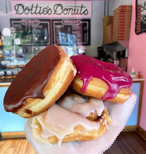 Dottie's donuts. We’re hiring! Primarily looking for a delivery driver as well as dishwasher/kitchen help. Follow the link in our bio to fill out a job application. Must be okay with waking up early and working weekends. 