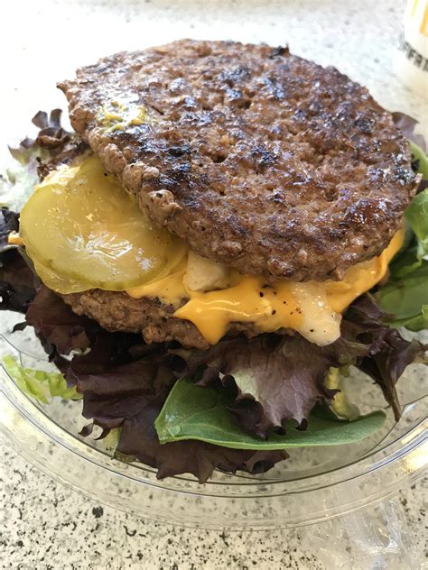 Double Cheeseburger (No Bun) - FatSecret