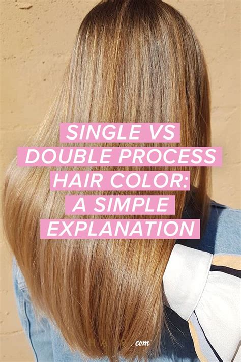 Double Process Hair Coloring