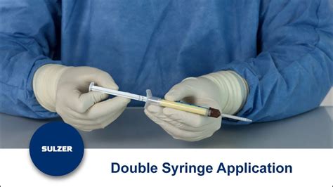 Double Syringe Application System L System Sulzer