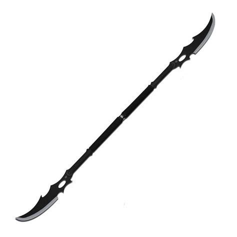 Double bladed scimitar. Jul 16, 2020 · The Double-Bladed Scimitar by itself does not have the finesse property. If a character has the Revenant Blade feat, then they gain the following benefits (among others): While you are holding a double-bladed scimitar with two hands, you gain a +1 bonus to Armor Class. A double-bladed scimitar has the finesse property when you wield it. 