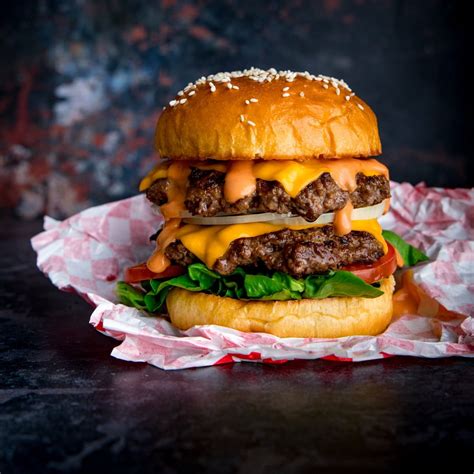 Double cheese burger. 940-1250 Cal. Order Now Delicious Details. Crafted with care, chargrilled over an open flame. Find classics like the Charburger, Santa Barbara Char, and other California-inspired menu items. 