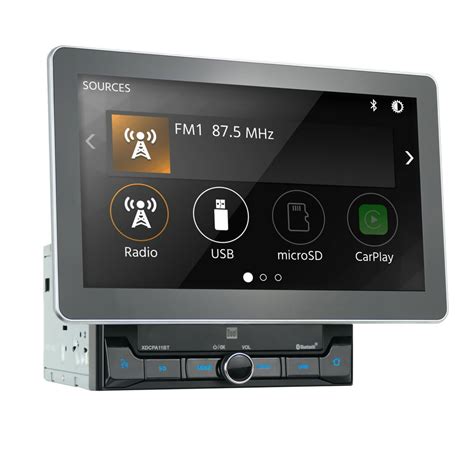 Naifay Double Din Car Stereo Compatible with Apple Carplay and Andr