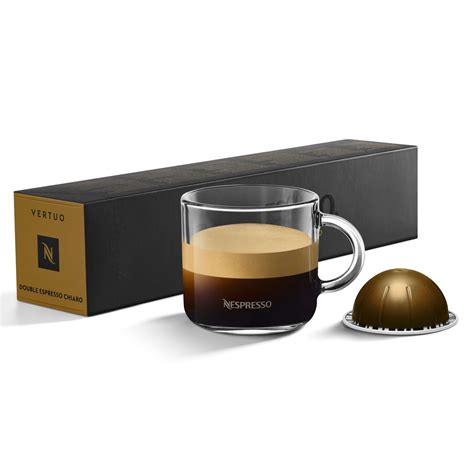 Double espresso chiaro. Comprehensive nutrition resource for Nespresso Coffee, Double Espresso Chiaro. Learn about the number of calories and nutritional and diet information for Nespresso Coffee, Double Espresso Chiaro. This is part of our comprehensive database of 40,000 foods including foods from hundreds of popular restaurants and thousands of brands. 