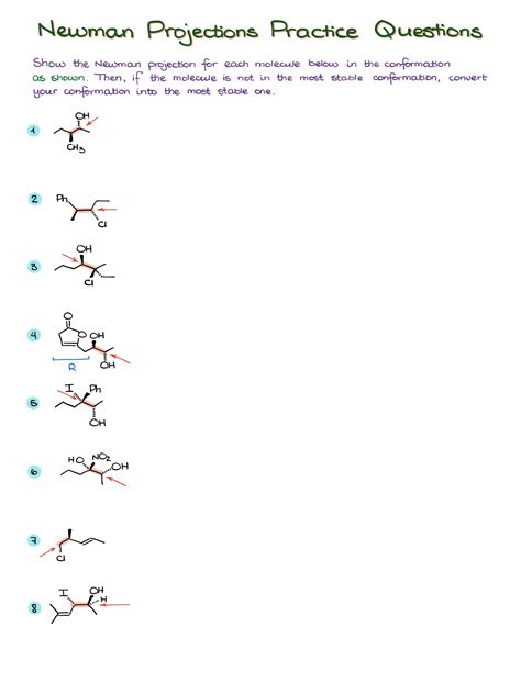 Double newman projection practice.  Explore Newman Projections with interactive practice questi...