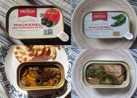 Double review: King Oscar Royal Fillets of Mackerel ... - Reddit