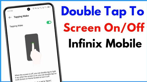 Double tap screen to wake note 9.  Infinix Mobile Double Tap Screen On Off ...