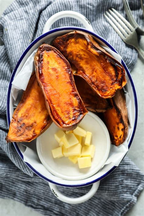Double-baked sweet potatoes great marathon fuel