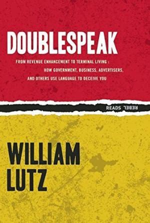 Full Download Doublespeak By William D Lutz
