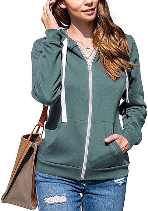 Womens Zip Up Hoodies Long Sleeve Sweatshirts Fall Outfits Oversized Sweaters Casual Fashion Jackets. 2,125. 1K+ bought in past month. $3299. List: $52.99. Save 10% with coupon (some sizes/colors) FREE delivery Tue, Oct 24 on $35 of items shipped by Amazon. Or fastest delivery Mon, Oct 23.. 