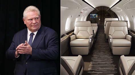 Doug Ford Private Jet