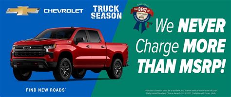 The Memorial Day Sales Event is here at Doug Smith Chrysler Dodge Jeep Ram Spanish Fork. This is THE time for a New Truck! We are Utah's Truck Center!... Utah's Truck Center! Come see me for the guaranteed best deal on new Chevy or Ram in Utah. #DougSmith. Jump to. Sections of this page. Accessibility Help.. 