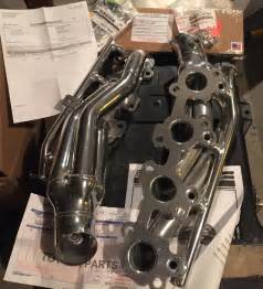 This 07 V8 4runner got Doug Thorley headers and a URD Y-pipe! Pretty sure he will be back for a proper cat back system though because it is LOUD with the.... 