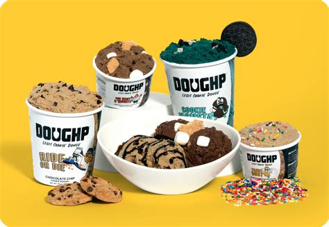 Doughp cookie dough. 18 Apr 2023 ... Founded in 2017, Doughp markets and distributes an assortment of cookie dough that may be baked or eaten raw. The company donates a portion of ... 