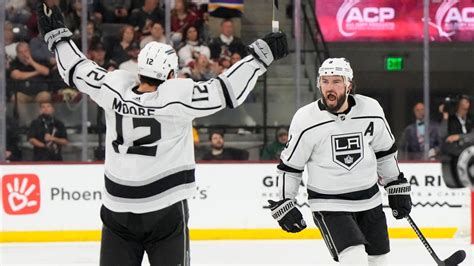 Doughty scores 2 as Kings rally from 3 goals down to beat Coyotes 5-4