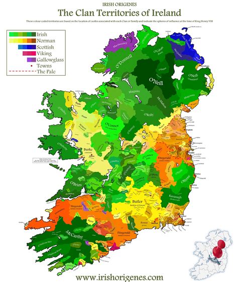 Douglas familes in Ireland