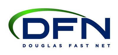 Douglas fast net. In 1999, Douglas Electric Cooperative commissioned a community task force to build a fiber-optic internet service network focused on the mission that would ensure our community had access to the connectivity needed for the current times and, more importantly, the future. DFN is a wholly-owned subsidiary of Douglas Electric Cooperative. 