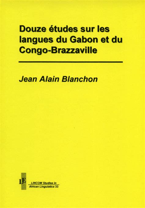Douze études sur les langues du gabon et du congo brazzaville. - Akai am a102 amplifier original service manual.