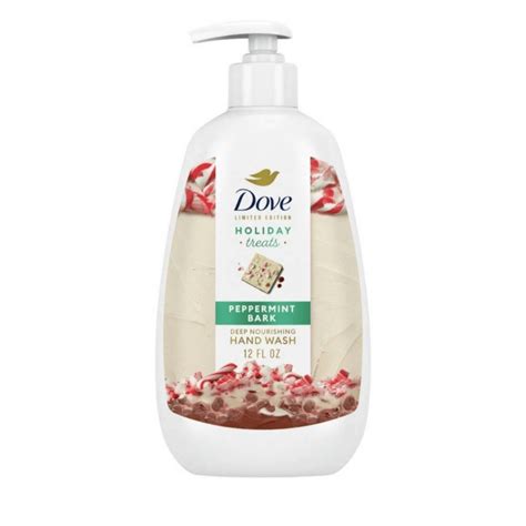 Dove peppermint bark body wash. Dove Dark Chocolate Peppermint Bark 7.94 Oz. 2 Bags. USD $38.99. Price when purchased online. How do you want your item? Shipping. Out of stock. Pickup. Not available. Delivery. Not available. Add to list. Add to registry. Reese's Milk Chocolate Snack Size Peanut Butter Cups Candy, Pantry Pack 13.75 oz, 25 Pieces. Best seller. Sponsored. 