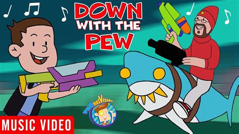 Down With The Pew 🎵 ANIMATED FV Family Music Video