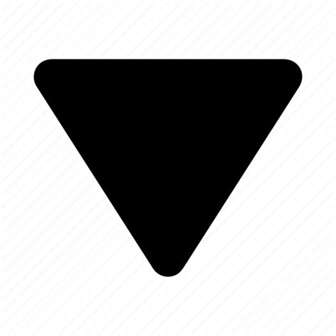 Down arrow triangle Icons & Symbols - Flaticon