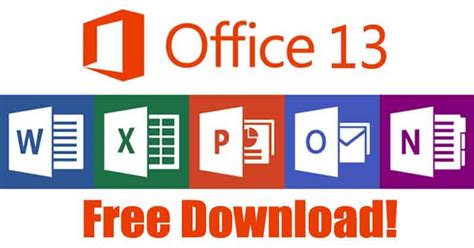 Down load MS Word 2013 software 