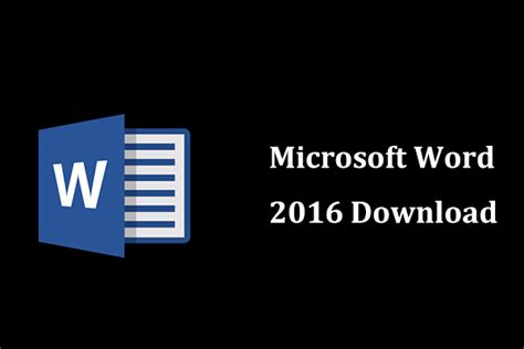 Down load MS Word 2016 full