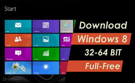 Down load MS operation system windows 8 full