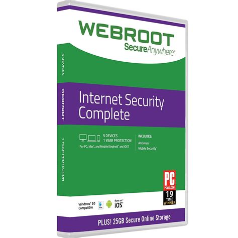 Down load Webroot Internet Security Complete 2024
