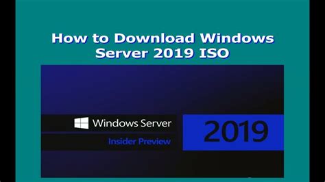 Down load windows server 2019 ++
