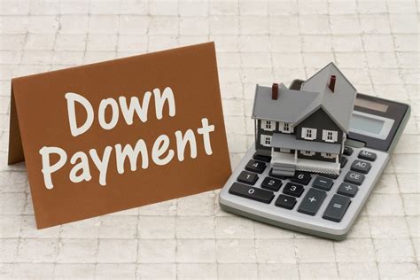 A down payment of 20 percent or more (or in the case of a