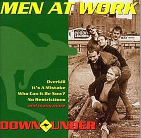 Down under men at work. Provided to YouTube by ColumbiaDown Under · Men At WorkBusiness As Usual℗ 1981 Columbia Records, a division of Sony Music EntertainmentReleased on: 1981-11-0... 