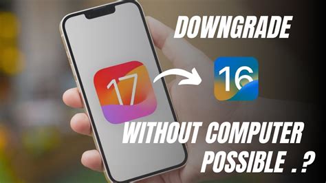 Downgrade ios 17 to 16. 2.7K 259K views 7 months ago #iOS17 #iPhone #Apple How to Downgrade iOS 17 to iOS 16 Without Losing Any Data - iOS 17 to iOS 16 downgrade step by step. If … 