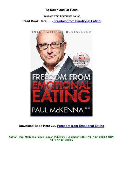 Download - Freedom from Emotional Eating - Paul McKenna