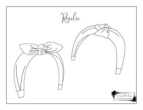 Download 172+ Easy Embroidered Headband Coloring Pages PNG PDF File