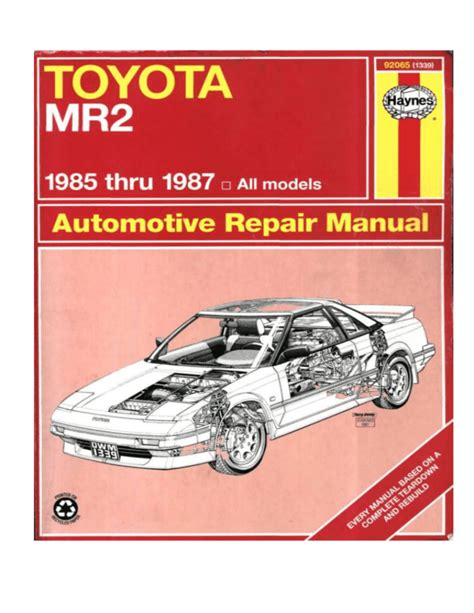 Download 1986 toyota mr2 service manual online. - Python-programmierung für absolute anfänger 3. auflage.