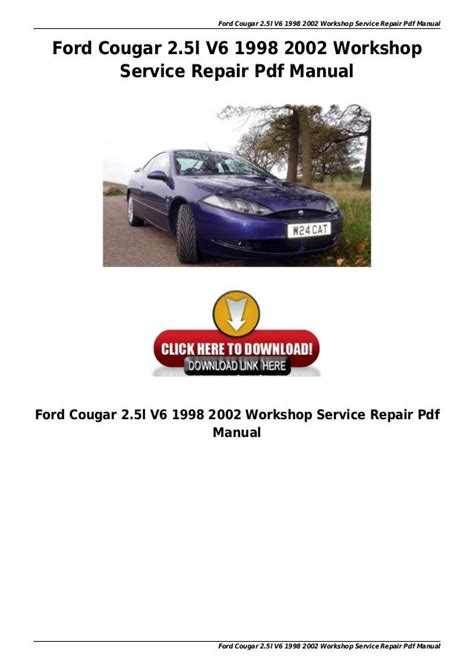 Download 1998 2002 ford cougar workshop manual. - Study guide for health science reasoning test.