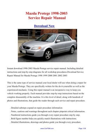 Download 1998 2003 mazda protege workshop manual. - Texas property and casualty exam study guide.