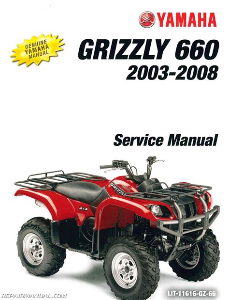 Download 2002 2008 yamaha grizzly 660 repair manual yfm660. - Anti lock braking system wiring manuals.