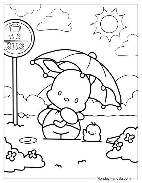 Download 207+ Pochacco Coloring Pages PNG PDF File