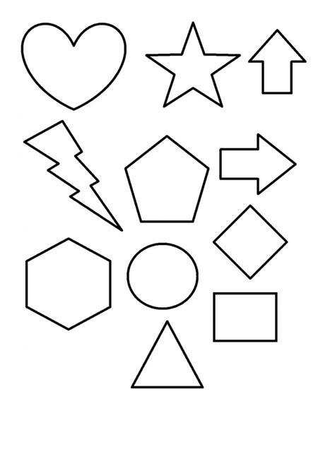 Download 267+ Shapes Coloring Pages PNG PDF File