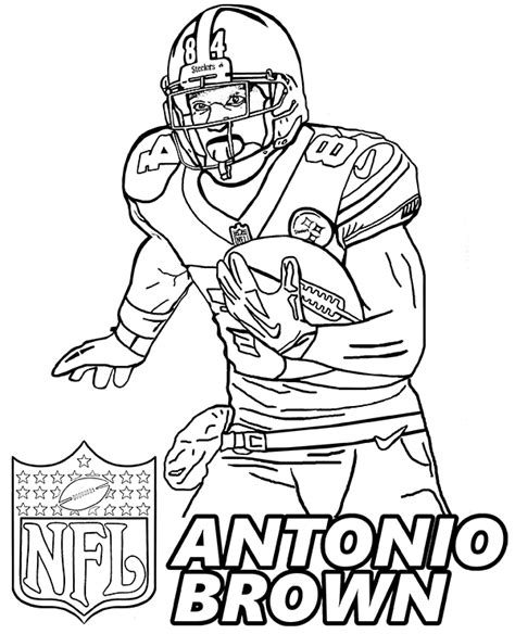 Download 310+ Football Nfl Coloring Pages PNG PDF File