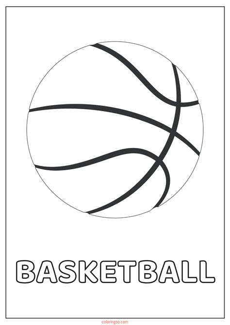 Download 316+ Sports Basketball Coloring Pages PNG PDF File