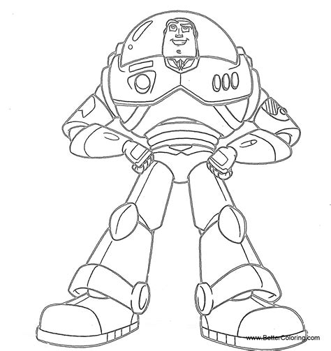 Download 91+ Buzz Lightyear Coloring Pages PNG PDF File