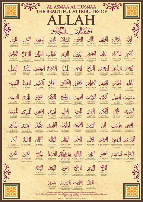 Download 99 Names of Allah Mp3 Allah Names Audio & Video