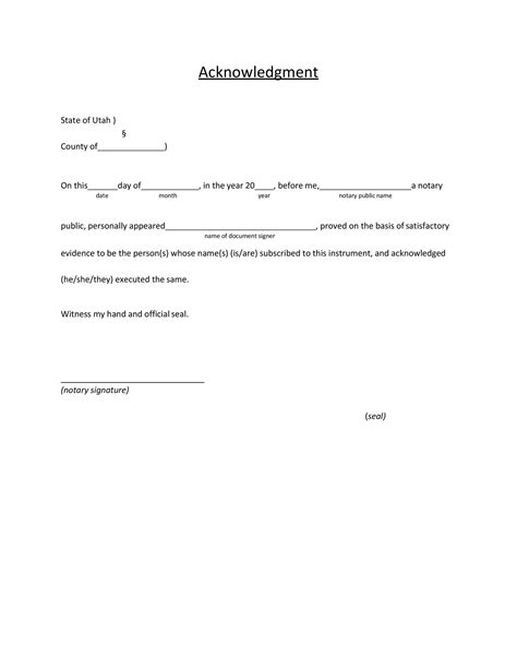 Download Acknowledgement Letter Templates for Free