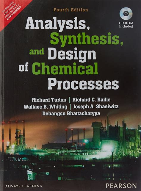 Download Analysissynthesis And Design Of Chemical Process Third Edition For Turton Bailie